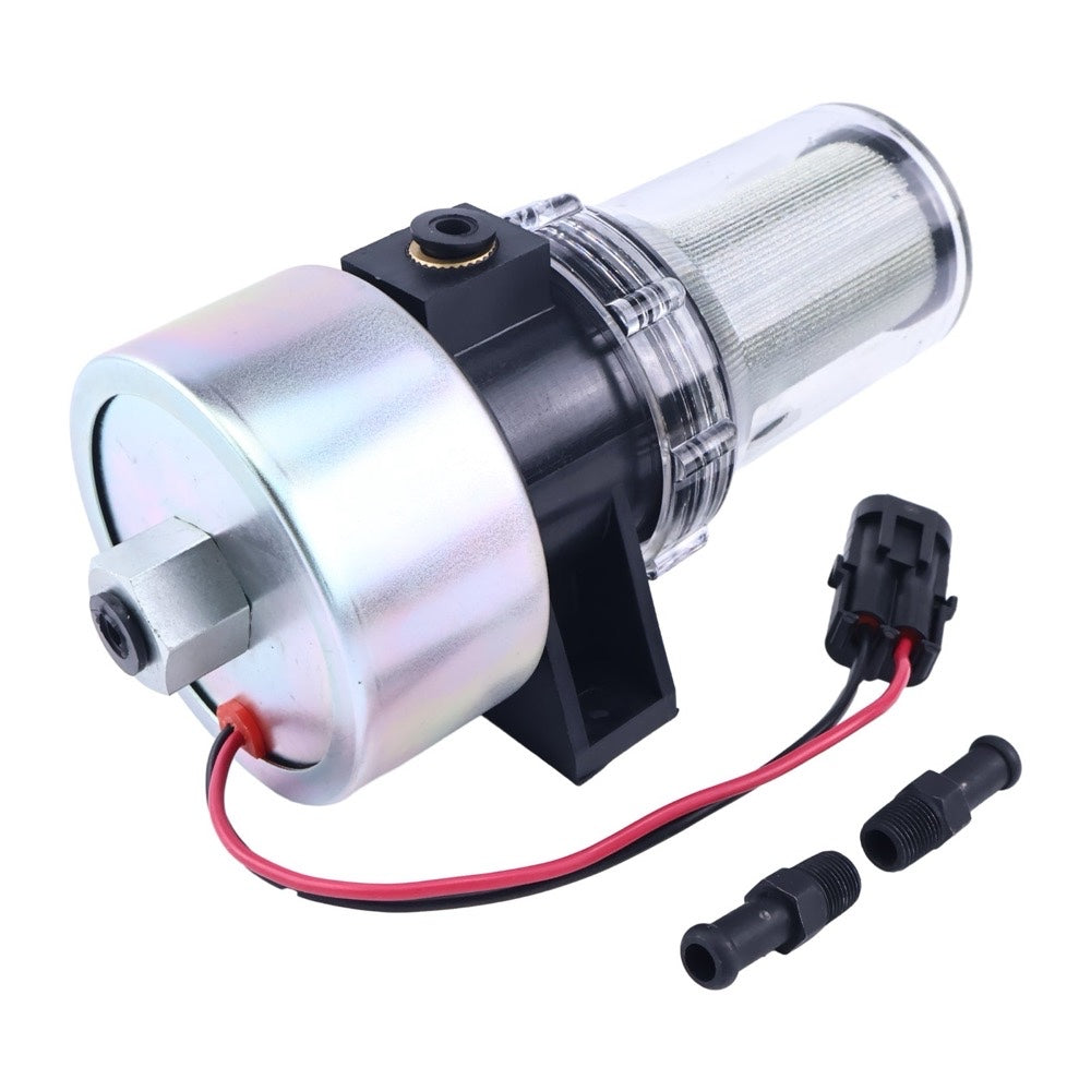 12V Fuel Pump compatible with Generator Transcold Refrigeration Truck Industrial & Agricultural Equipment - Replaces Facet Dura-Lift 40222 40223